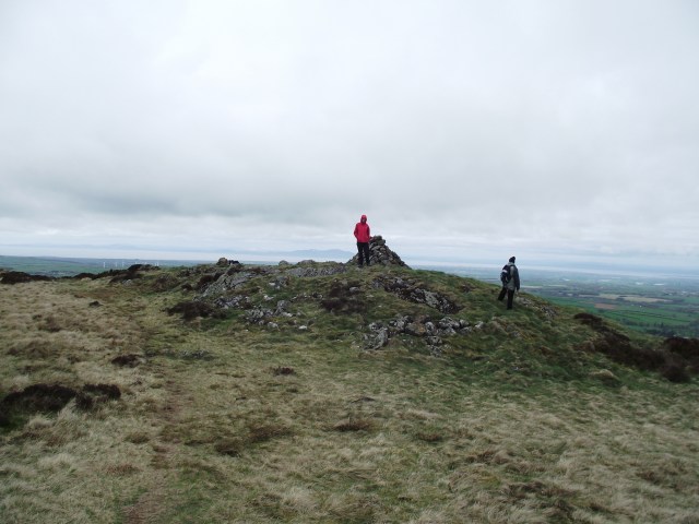 The windswept summit ridge of Binsey