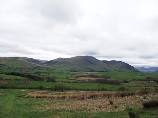 The Northern Fells of the Lake District from Binsey