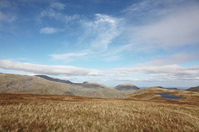 Big skies, and views towards the Carneddau (JB)