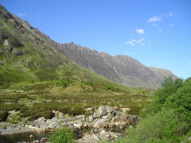 The Aonach Eagach ("The Notched Ridge")