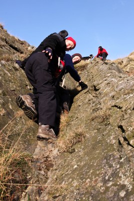 The slab bypassing The Spout (JB)