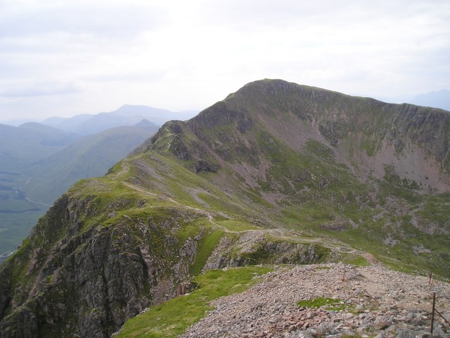 Sgorr nam Fiannaidh from Stob Coire Leith