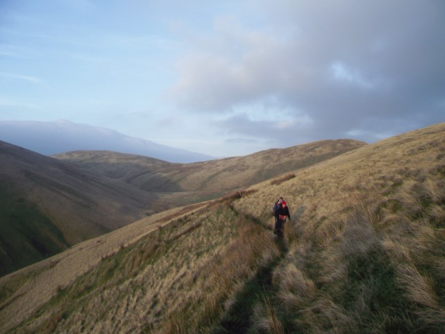 Out on the open fellside