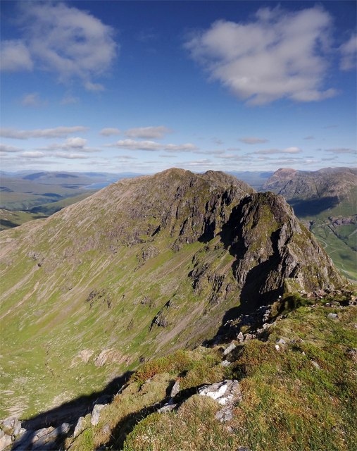 Meall Dearg from Stob Coire Leith – © Adam Ward