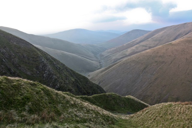 Above Black Force, looking down Carlin Gill (JB)