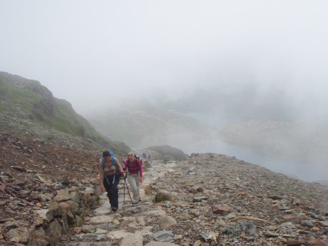 Heading up towards the ‘Zig-Zags’