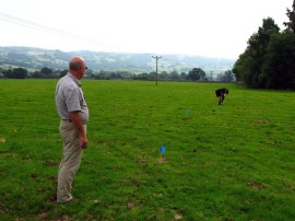 Indicating the line taken by the ‘body’ (SH)