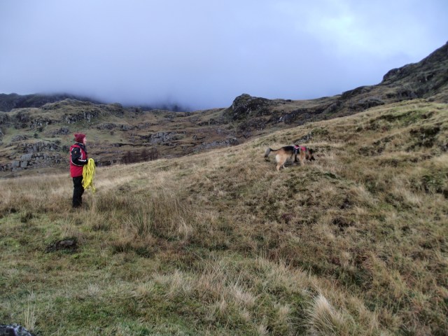 Sue and ‘Nellie’, ready for action