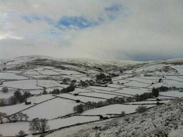 Swaledale in the North part of the Yorkshire Dales (RL)