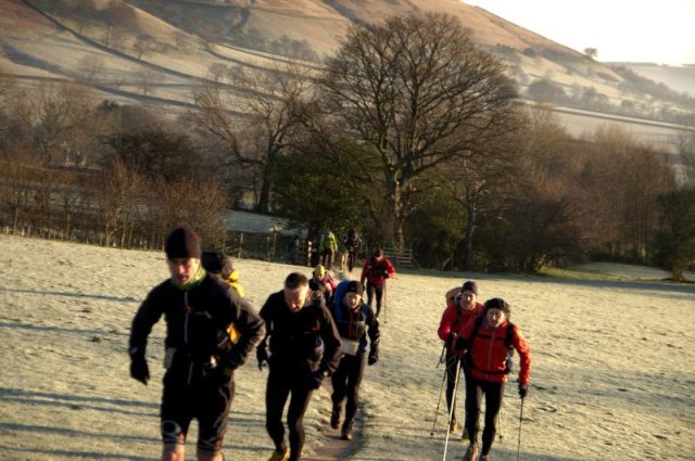 The 2012 race starts in sub-zero conditions