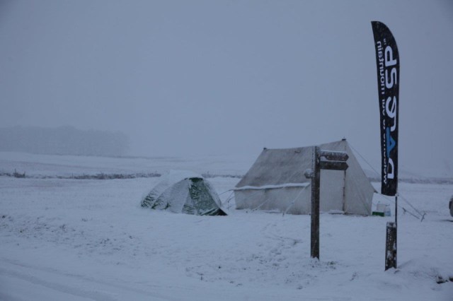  .... and almost snowed in on Monday morning  (JB)