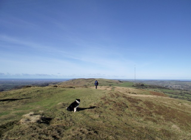 Heading north towards Moel y Parc