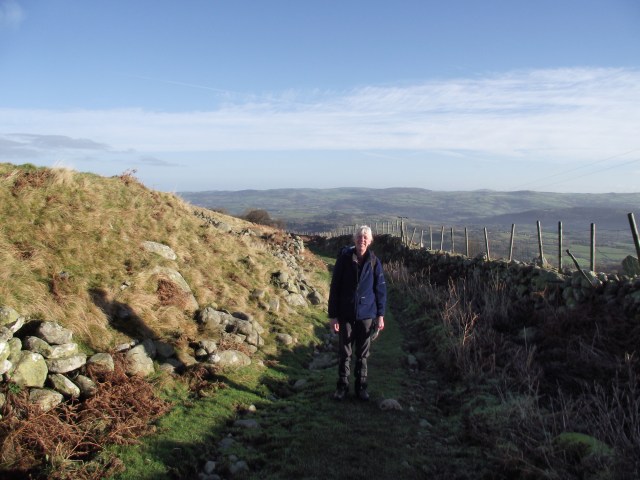 On the Roman road from Rowen to Bwlch-y-Ddeufaen (Pass of the Two Stones)