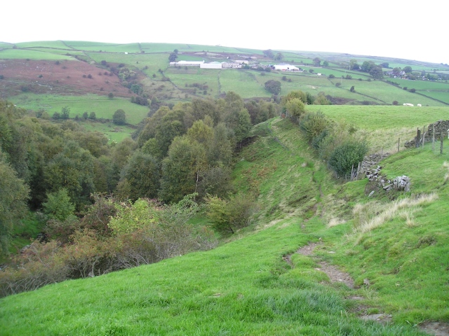 …. leading to high paths above the valleys