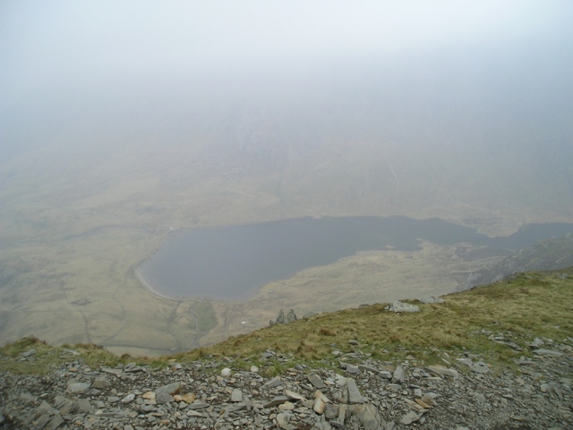  What the visibility was like in 2009 – just starting to clear on the descent