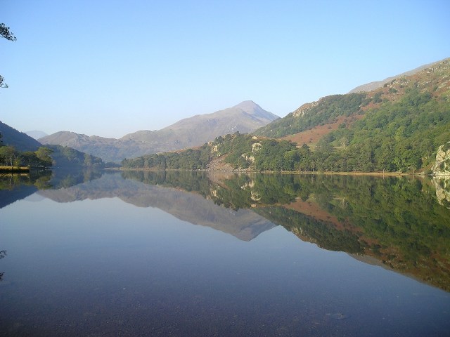 Yr Aran seen from Llyn Gwynant