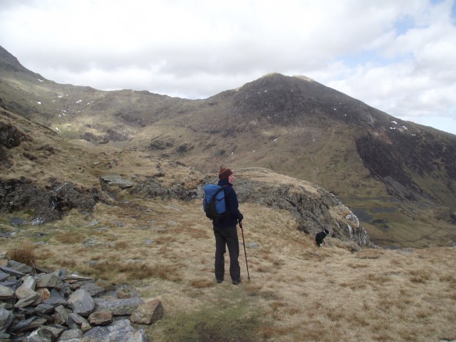 Heading back towards the Watkin Path