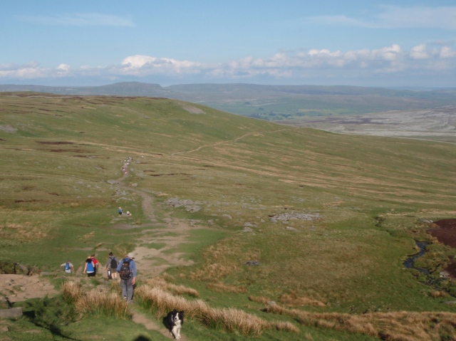 …. Before the long final descent to Horton in Ribblesdale