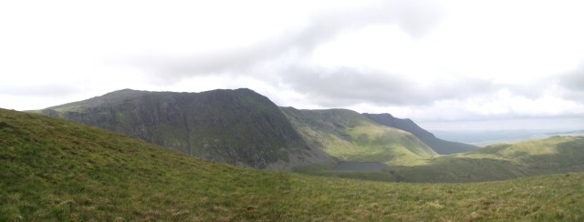 The Aran Ridge, seen from the southeast