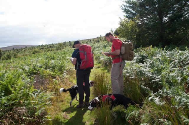 The blokes having fun with the navigation …. (BB)