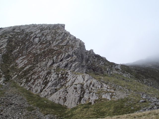 An early view of ‘Cneifion Arête’
