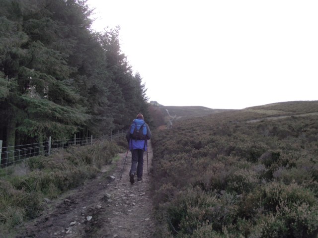 Nearly at the summit