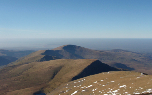 Moel Eilio, to the north of Yr Wyddfa