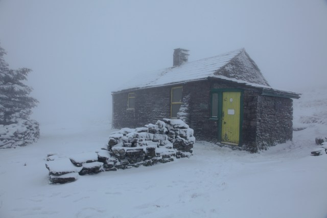 Greg’s Hut at 700 metres altitude
