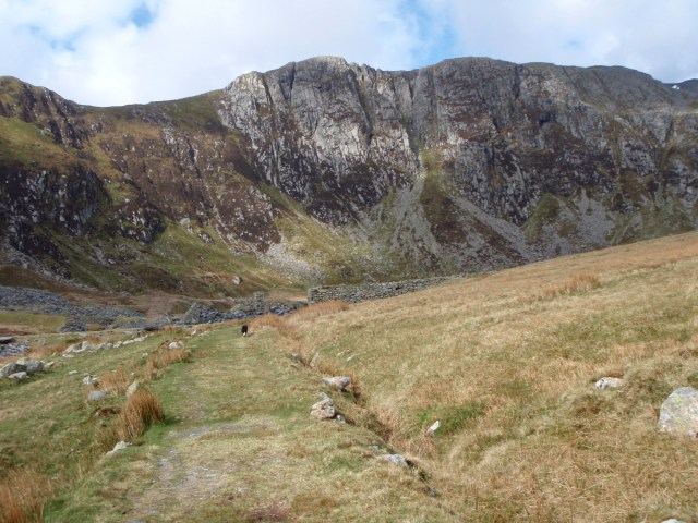 Heading for Craig yr Ysfa