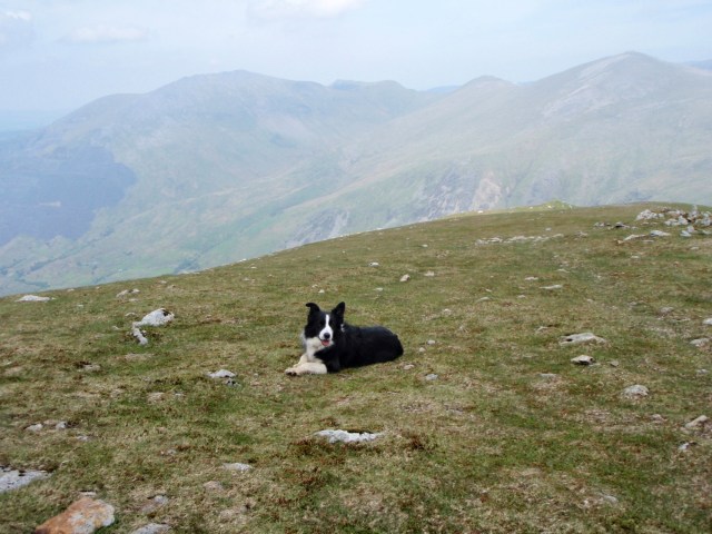 Finally at the head of the Cwm