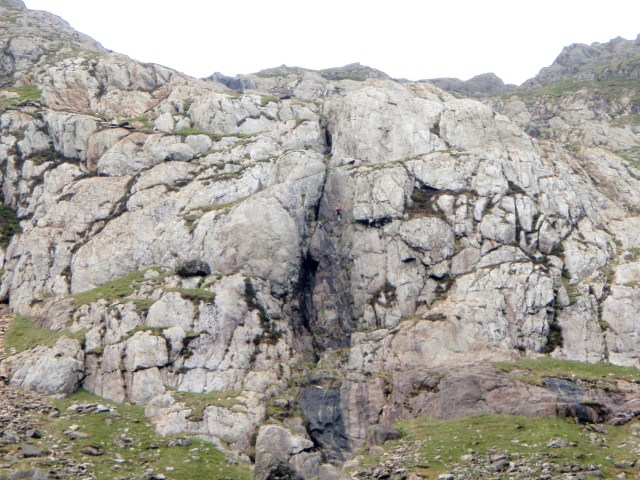 …. with a couple of climbers in action (dead centre)