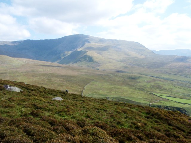 Carnedd Dafydd seen from the north