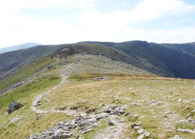 Just above the crash site looking southwest