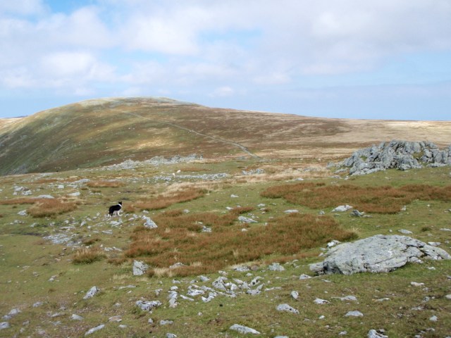 Different terrain of the return leg