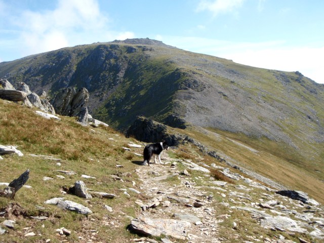 Carnedd Llewelyn ahead ….