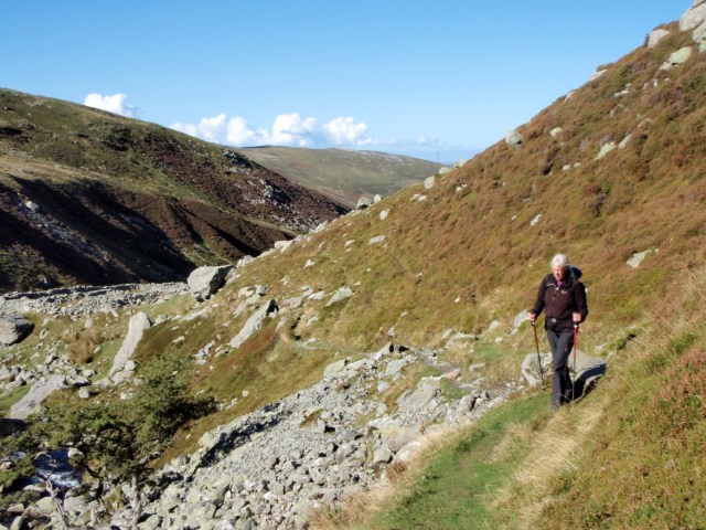 Just beyond the sheepfolds