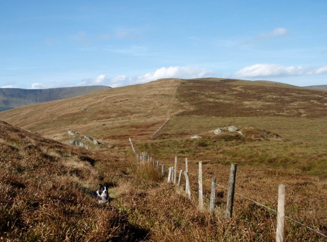 …. then a long rolling ridge ….