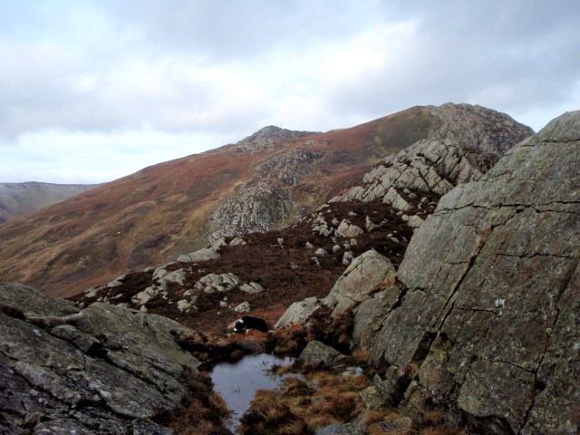 Looking north from Craig Wen