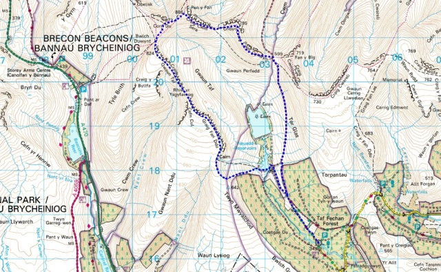 The route (clockwise)
