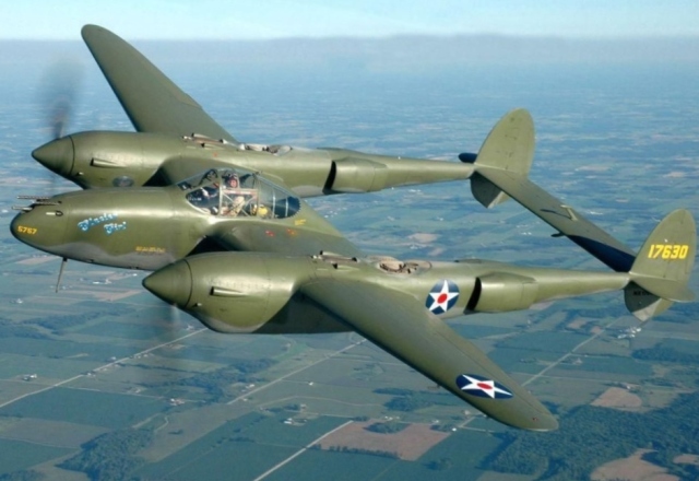 Lockheed P38 Lightning/F-5E