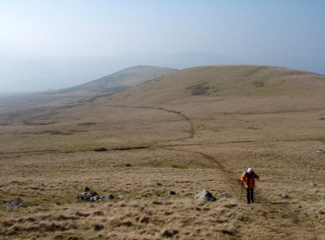 Looking back towards Llefn