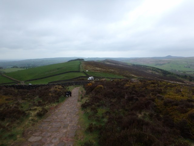 The inevitable ice cream van – near Roach End