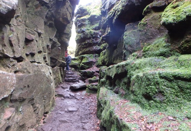 It’s quite narrow in places