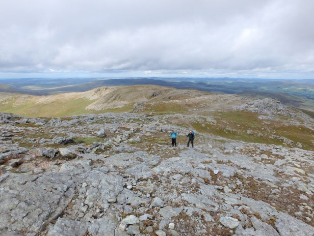 Approaching the summit