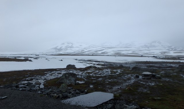 The view the next day!