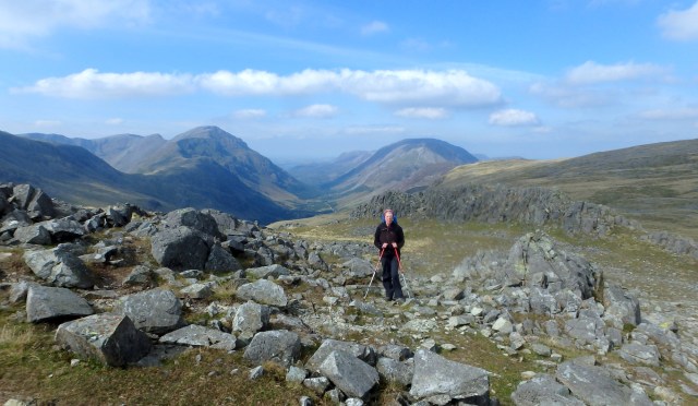 …. and a view down to Ennerdale