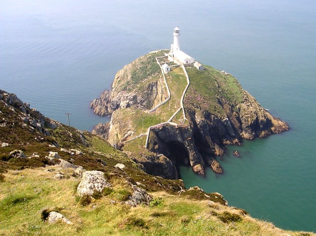 South Stack lighthouse on Ynys Môn (Anglesey)