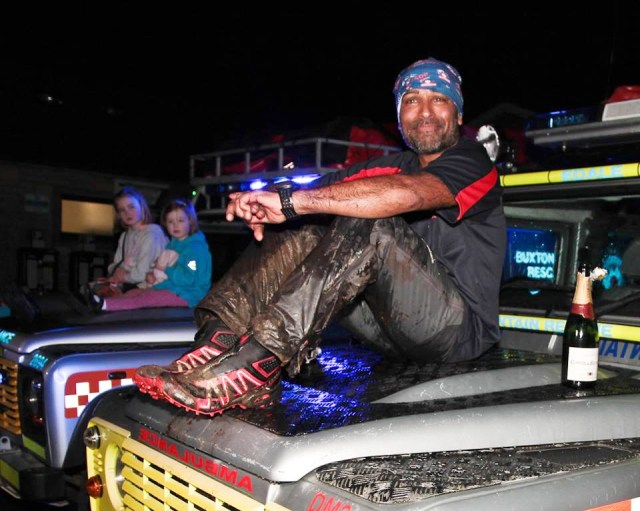 …. and a proud moment for a remarkable athlete