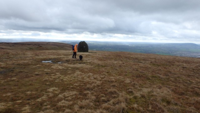 The big beehive cairn ….