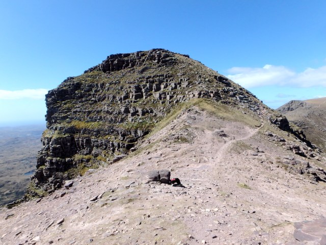 Yet another unnamed peak - to the northwest of spot height 745 metres
